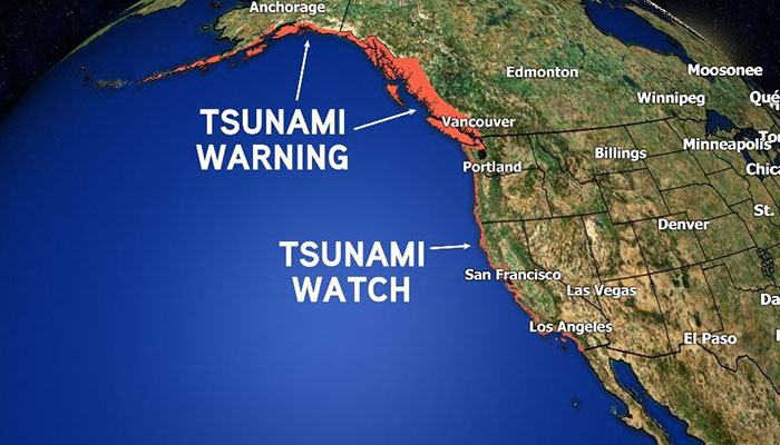 Tsunami warnings canceled along US, Canada coast