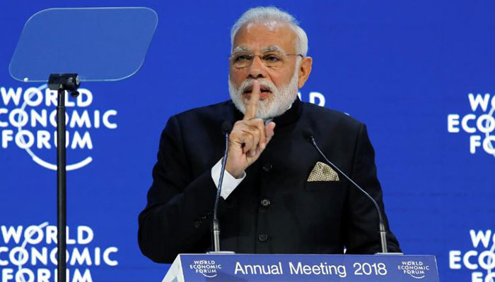 Globalisation is losing its lustre, India's Modi tells Davos summit