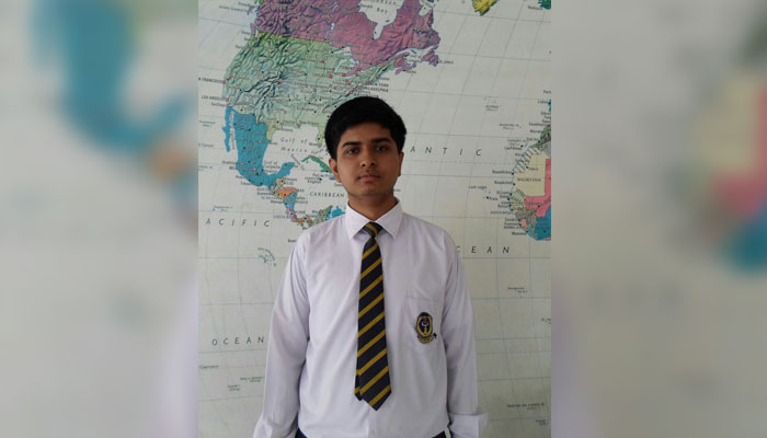 Naval college student aces Cambridge exam