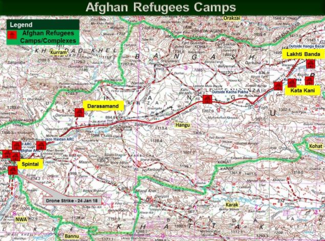 Jan 24 drone attack was on Afghan refugee camp: DG ISPR 