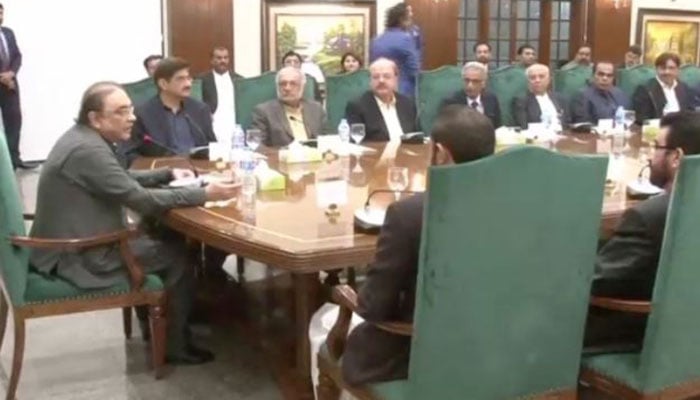 Zardari's meeting with Balochistan CM marks start of Senate horse-trading: PML-N 