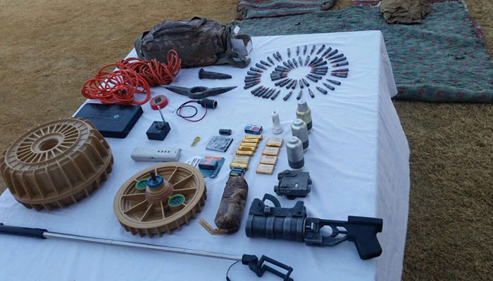 Op Radd-ul-Fasaad: Security forces recover weapons during Balochistan raids