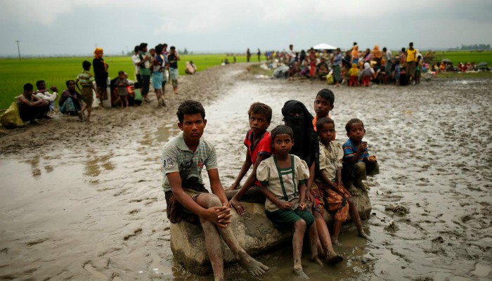 UN says 100,000 Rohingya in grave danger from monsoon rains