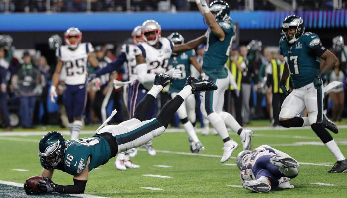 Eagles stun Patriots to win maiden Super Bowl title