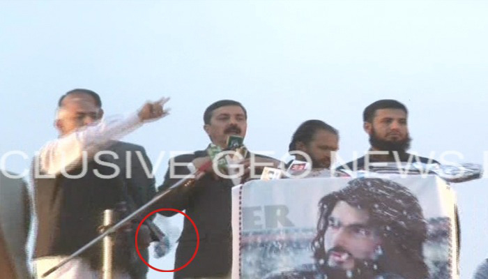 Shoe thrown at PPP delegation during protest over Naqeebullah's murder
