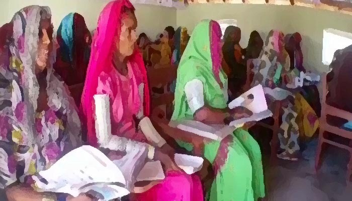 Nagarparker school where housewives, mothers study