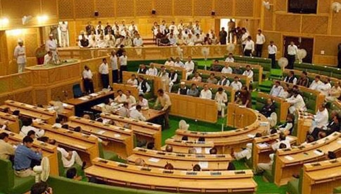 Pakistan Zindabad slogan shouted in occupied Kashmir assembly 