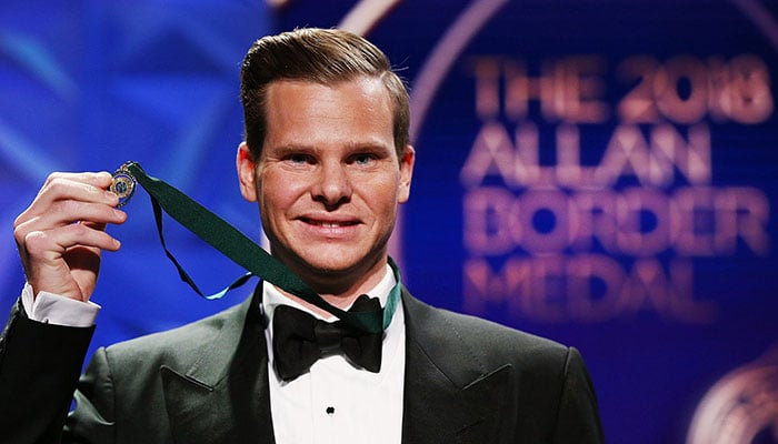 Steve Smith wins his second Allan Border Medal