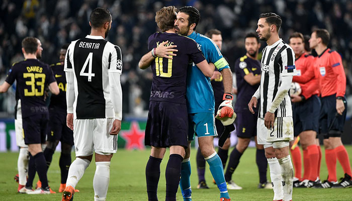 Tottenham hold Juventus to a draw in Champions League