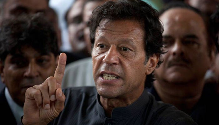 Placing Nawaz on ECL test for PM Abbasi: Imran Khan