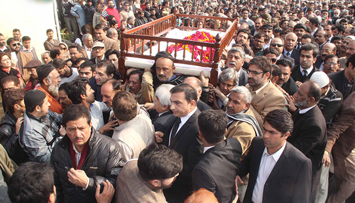 The final goodbye to Asma Jahangir