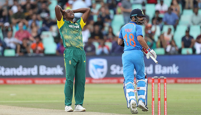 Rabada earns fine and another demerit point from ICC