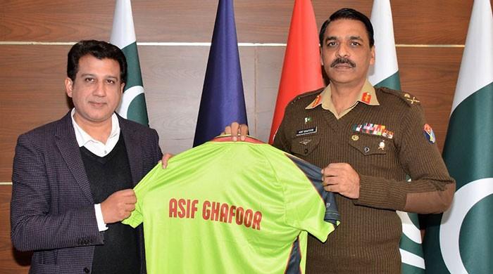 DG ISPR lauds Lahore Qala ndars' players development efforts DG ISPR lauds Lahore Qalandars' players development efforts
