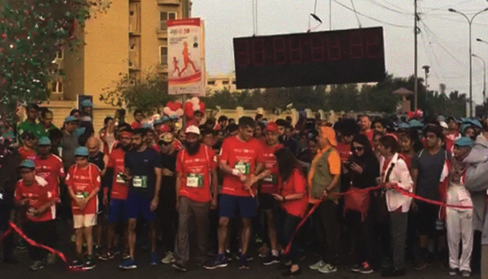 Karachiites participate in marathon sending message of inclusion 