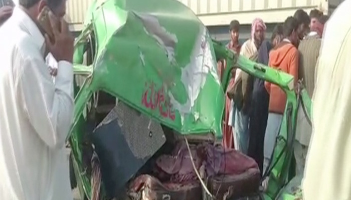 Four killed, three injured in road accident near Jampur