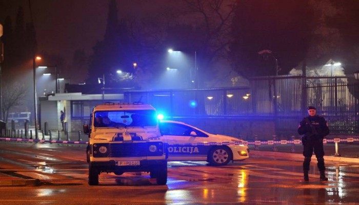 Explosive device thrown into US embassy compound in Montenegro