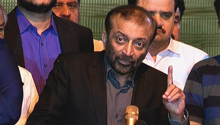 Sattar 'saddened over broken trust' with Khalid Maqbool Siddiqui
