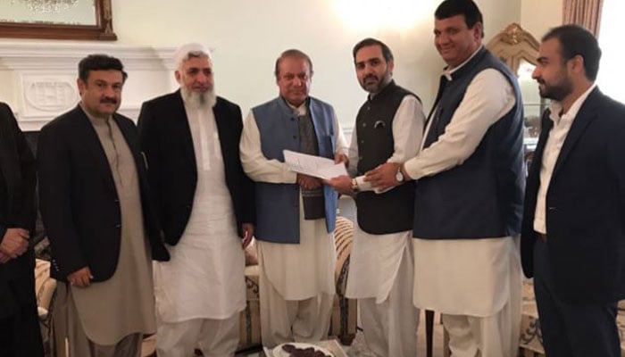 Independent FATA Senator Mirza Afridi joins PML-N 