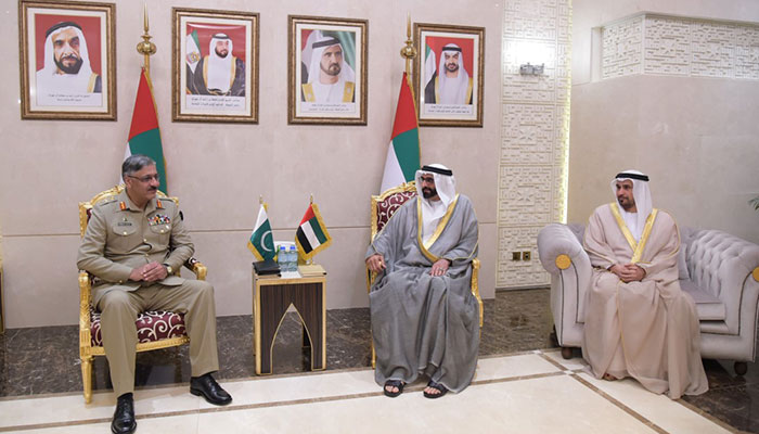 CJCSC Gen Zubair Hayat, UAE defence minister discuss strategic ties  