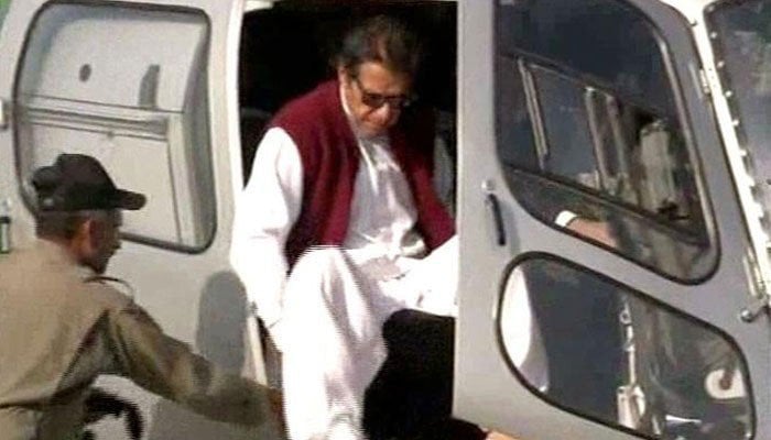 NAB KP obtain details of Imran's govt helicopter usage