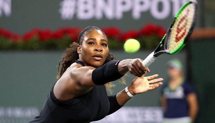 Serena Williams off to winning start in WTA return