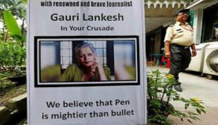 Indian police arrest hard-line Hindu activist for journalist's murder