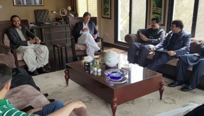 PTI to support Sadiq Sanjrani for Senate chairman after Imran-Bizenjo meeting