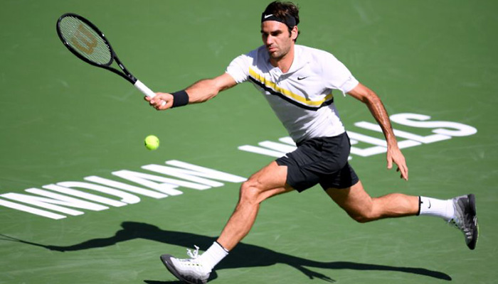 Federer rolls into fourth round at Indian Wells