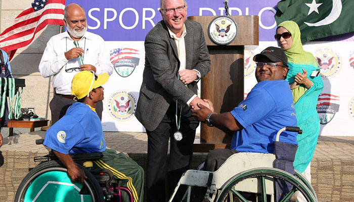 US consulate promotes Paralympics as part of sports diplomacy initiative