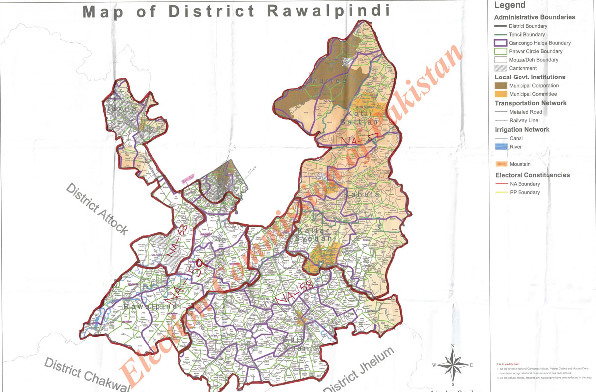 Ecp Delimitation 2018 Map Ecp Releases Preliminary Delimitation Maps Of National, Provincial  Assemblies