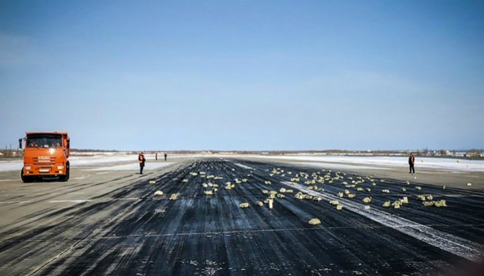 Russian runway paved with gold