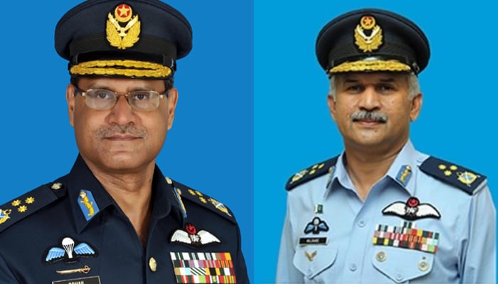 Air Chief Marshal Mujahid Anwar Khan takes over as PAF chief 