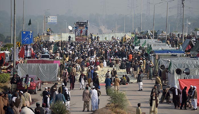 ATC orders arrest of Khadim Rizvi, others in Faizabad sit-in case