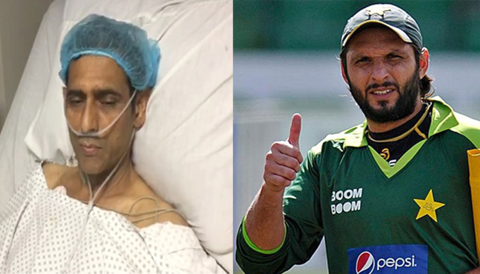 Shahid Afridi to bear expenses for hockey great Mansoor Ahmed's treatment