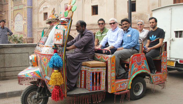 PSL escapades: Foreign commentators tour Lahore’s 'breathtaking' old city