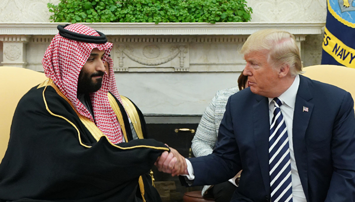 Public smiles, private problems as Saudi prince visits White House