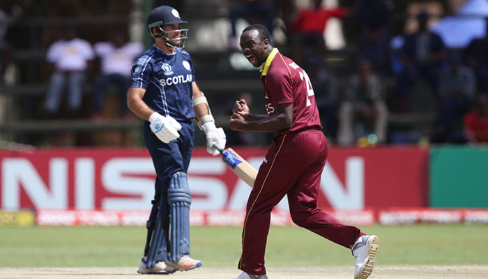 West Indies qualify for World Cup with controversial win over Scotland