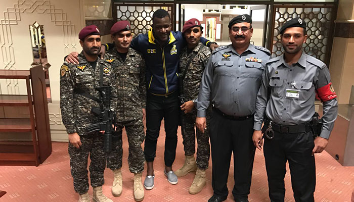 Peshawar Zalmi players arrive in Karachi for PSL final