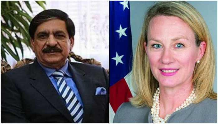 Early resolution of Afghan issue top priority, says Janjua after meeting with Wells