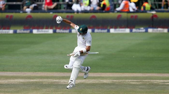 Century-making Markram piles on misery for scandal-hit Australia  Aiden Markram celebrates his fourth Test ton, South Africa v Australia, 4th Test, Johannesburg, 1st day, March 30, 2018/AFPJOHANNESBURG: A career-best century by Aiden Markram added pain to an Australian side reeling from the ball tampering scandal...