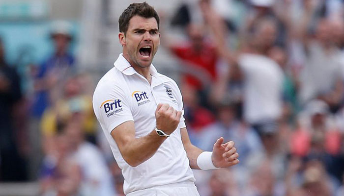 England’s James Anderson sets new record