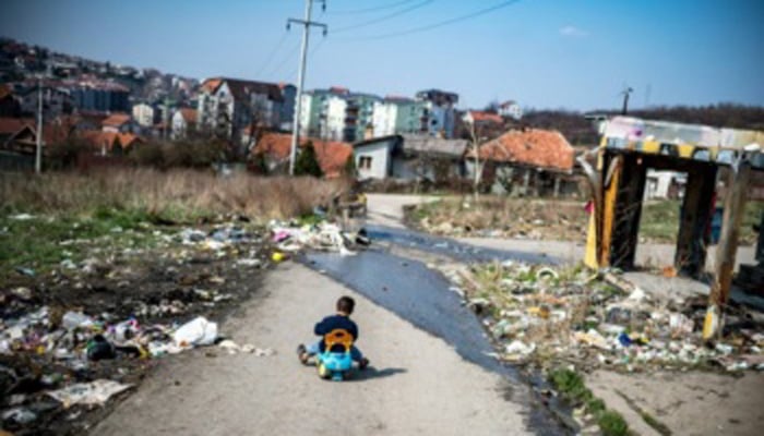 For Serbia's Roma, just getting a roof over their heads is a start