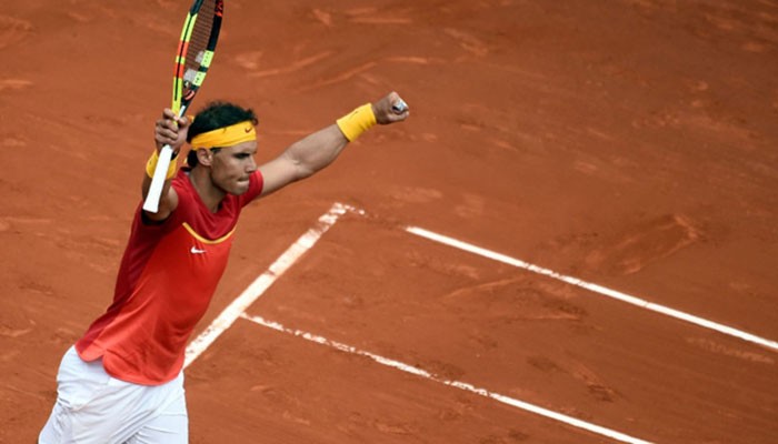 'Day to remember' as record-setting Rafa returns in style