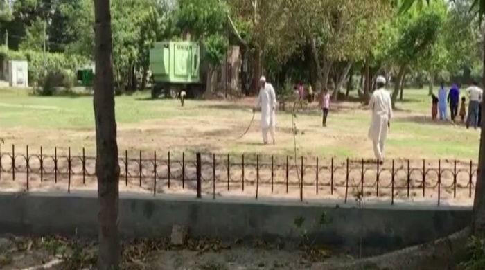 Park near Ishaq Dar’s house restored upon CJP’s orders 