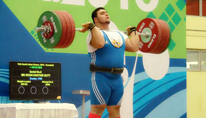 Weightlifter Nooh Dastagir Butt - one of Pakistan's brightest medal hopes at CWG18