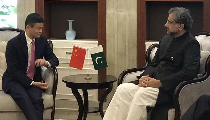 Pakistan a safe place to do business, PM tells Alibaba CEO
