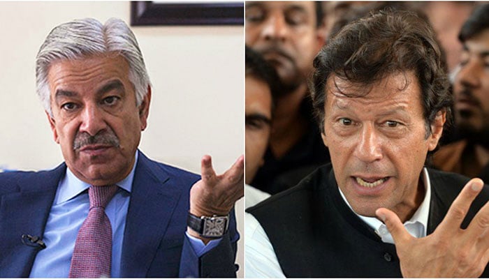 Khawaja Asif's Iqama issue failure of Pakistan's democracy: Imran 