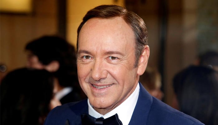Actor Kevin Spacey arrives at the 86th Academy Awards in Hollywood California US