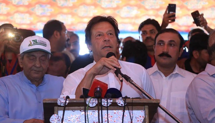 Those who looted masses are now attacking institutions: Imran Khan