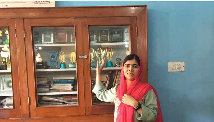 Malala pens heartfelt blog on visit to Pakistan